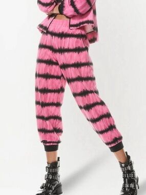 Alice + Olivia Pink Tie Dye Malibu Sweatpants Joggers Size M
